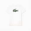 Koszulka męska Lacoste  Big Logo Core Performance T-Shirt White/Green