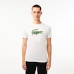 Koszulka męska Lacoste  Big Logo Core Performance T-Shirt White/Green