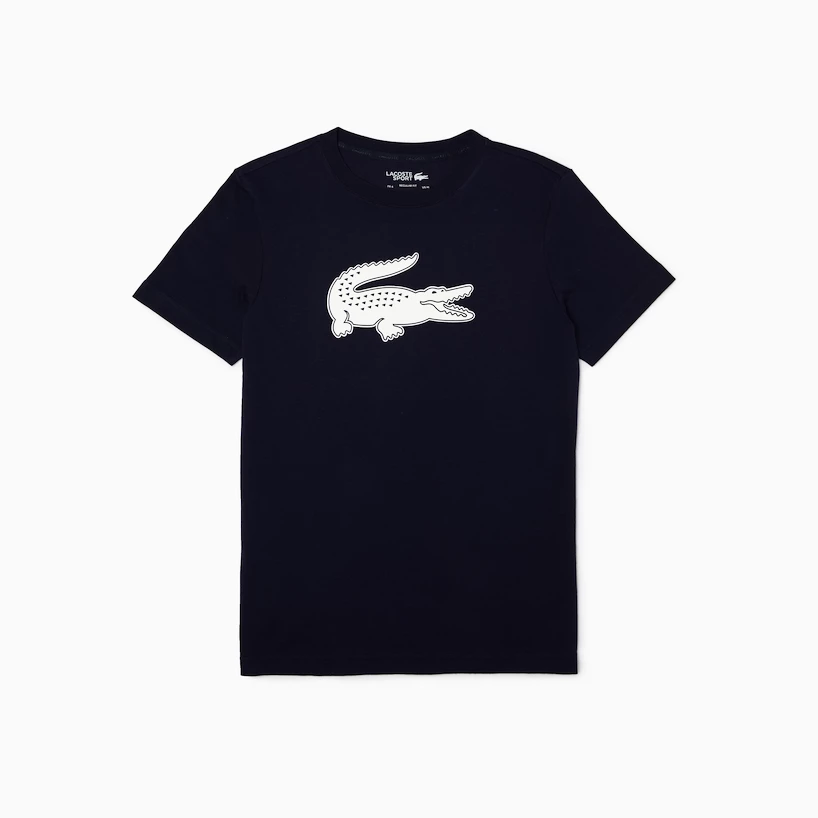 Koszulka męska Lacoste  Core Performance Navy/White L