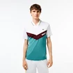 Koszulka męska Lacoste  Medvedev New York Day Polo White/Limeira