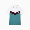 Koszulka męska Lacoste  Medvedev New York Day Polo White/Limeira