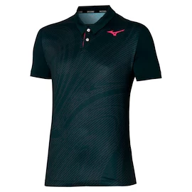 Koszulka męska Mizuno Charge Shadow Polo Black