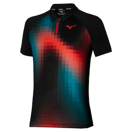 Koszulka męska Mizuno Frontier Shadow Polo M Black