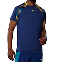 Koszulka męska Mizuno  Frontier Shadow Tee M Bellwether Blue  XXL