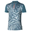 Koszulka męska Mizuno  Mugen Shadow Polo Blue Mirage S