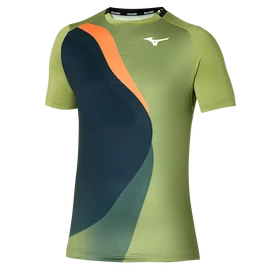 Koszulka męska Mizuno Release Shadow Graphic Tee Calliste Green