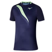 Koszulka męska Mizuno  Release Shadow Graphic Tee Evening Blue