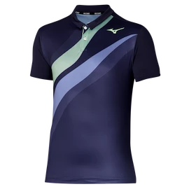 Koszulka męska Mizuno Release Shadow Polo Evening Blue