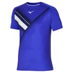 Koszulka męska Mizuno  Shadow Graphic Tee Violet Blue