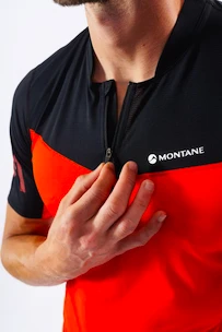 Koszulka męska Montane  Dragon Zip T-Shirt Flag Red