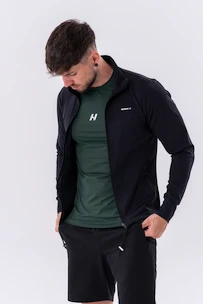 Koszulka męska Nebbia  Classic T-shirt “Reset” 327 dark green XL
