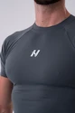Koszulka męska Nebbia  Functional Slim-fit T-shirt 324 grey