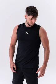 Koszulka męska Nebbia Functional Sporty Tank Top “Power” 322 black