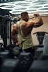 Koszulka męska Nebbia  Gym Tank Top FLEXIN' 360 Green