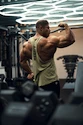 Koszulka męska Nebbia  Gym Tank Top FLEXIN' 360 Green