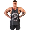 Koszulka męska Nebbia NEBBIA x OLYMPIA Washed Muscle Back Stringer GOLDEN AGE 791 black