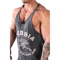 Koszulka męska Nebbia NEBBIA x OLYMPIA Washed Muscle Back Stringer GOLDEN AGE 791 black