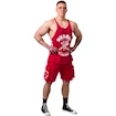 Koszulka męska Nebbia NEBBIA x OLYMPIA Washed Muscle Back Stringer GOLDEN AGE 791 red