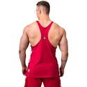 Koszulka męska Nebbia NEBBIA x OLYMPIA Washed Muscle Back Stringer GOLDEN AGE 791 red