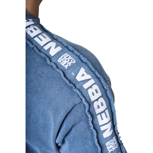 Koszulka męska Nebbia NEBBIA x OLYMPIA Washed Oversized T-Shirt GOLDEN AGE 790 blue