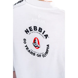 Koszulka męska Nebbia NEBBIA x OLYMPIA Washed Oversized T-Shirt GOLDEN AGE 790 light grey
