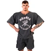 Koszulka męska Nebbia NEBBIA x OLYMPIA Washed Rag Top GOLDEN AGE 788 black