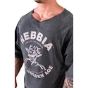 Koszulka męska Nebbia NEBBIA x OLYMPIA Washed Rag Top GOLDEN AGE 788 black