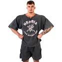 Koszulka męska Nebbia NEBBIA x OLYMPIA Washed Rag Top GOLDEN AGE 788 black
