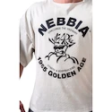 Koszulka męska Nebbia NEBBIA x OLYMPIA Washed Rag Top GOLDEN AGE 788 light grey