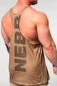Koszulka męska Nebbia  Washed-off Oversized Stringer MAX OUT 359 Light Brown