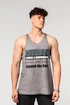 Koszulka męska Nebbia  Washed-off Oversized Stringer MAX OUT 359 Light Grey