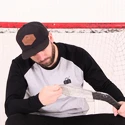 Koszulka męska Roster Hockey  SORRY RAGLAN GreyBlack