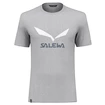 Koszulka męska Salewa  Solidlogo Dri-Release Heather Grey