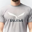 Koszulka męska Salewa  Solidlogo Dri-Release Heather Grey