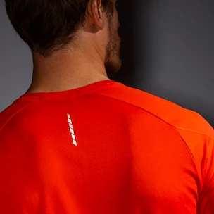 Koszulka męska Salomon Cross Run SS Tee Fiery Red