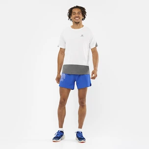 Koszulka męska Salomon Cross Run SS Tee White/Black