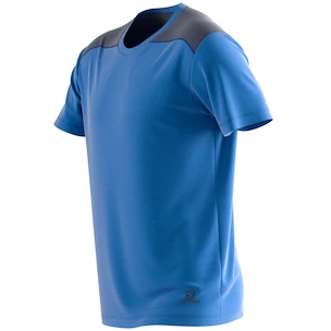 Koszulka męska Salomon  Essential Colorblock Nautica Blue