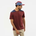 Koszulka męska Salomon  Outline SS Tee Cabernet