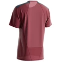 Koszulka męska Salomon  Outline SS Tee Cabernet