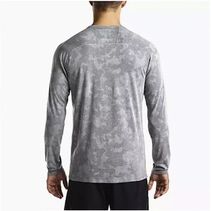 Koszulka męska Saucony  Negative-Splt Jacquard LS grey S