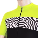 Koszulka męska Sensor  Cyklo Miles Black/Neon Yellow
