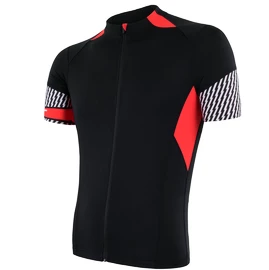 Koszulka męska Sensor Cyklo Race Black/Red