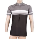 Koszulka męska Sensor  Cyklo Summer Stripe Black/Grey