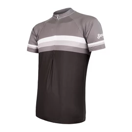 Koszulka męska Sensor Cyklo Summer Stripe Black/Grey
