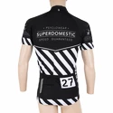 Koszulka męska Sensor  Cyklo Superdomestic Black