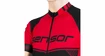 Koszulka męska Sensor  Cyklo Team Up Black/Red