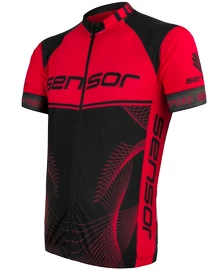 Koszulka męska Sensor Cyklo Team Up Black/Red
