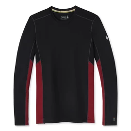 Koszulka męska Smartwool Merino Sport 150 Long Sleeve Crew Red/Black