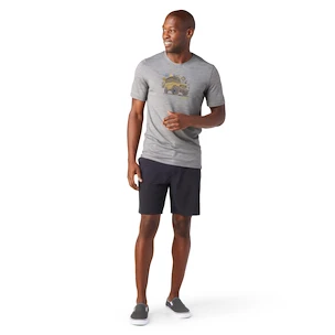 Koszulka męska Smartwool  Merino Sport 150 Overland Adventure Gray Heather