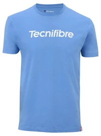 Koszulka męska Tecnifibre Club Cotton Tee Azur